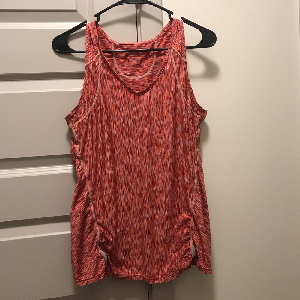 Athleta Workout Tank w Back Pocket Sz M